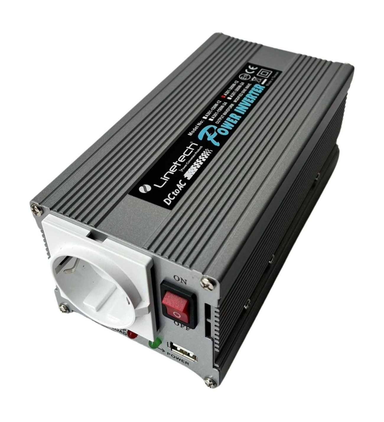 Linetech Modifiye Sinüs İnvertör 12V 300W Modified Sine Wave Inverter (A301-300-12)