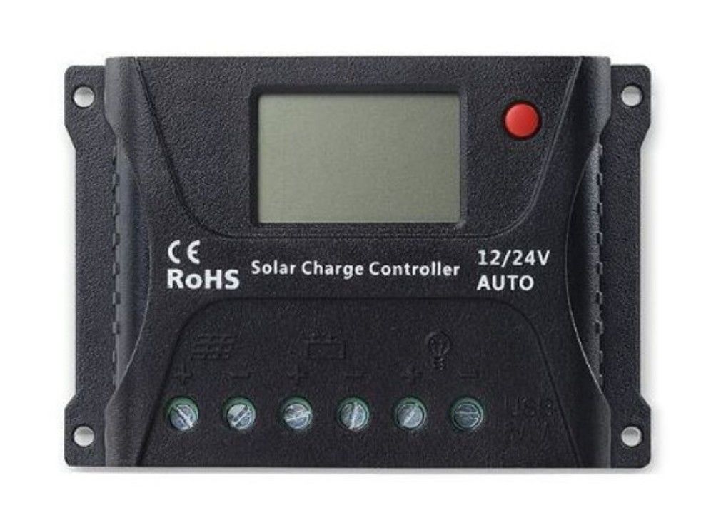 Max Solar Şarj Kontrol Cihazı 12/24V 20A PWM Charge Controller (HP2420)