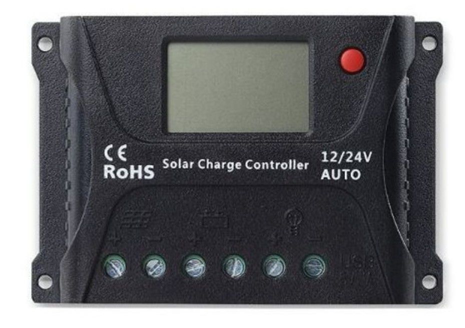 Max Solar Şarj Kontrol Cihazı 12/24V 30A PWM Charge Controller (HP2430)