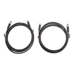Victron Kablo M8 Dairesel Konektör Erkek/Dişi 3 Kutuplu 1m Circular Connector (PAKET/2 ADET) (ASS030560100)