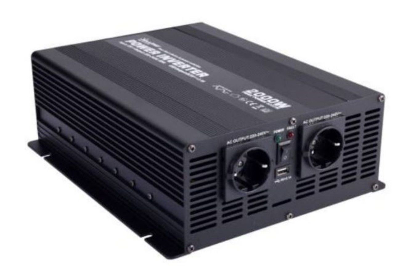 Max Modifiye Sinüs İnvertör 12V 2000W Modified Sine Wave Inverter (NM2K-212)