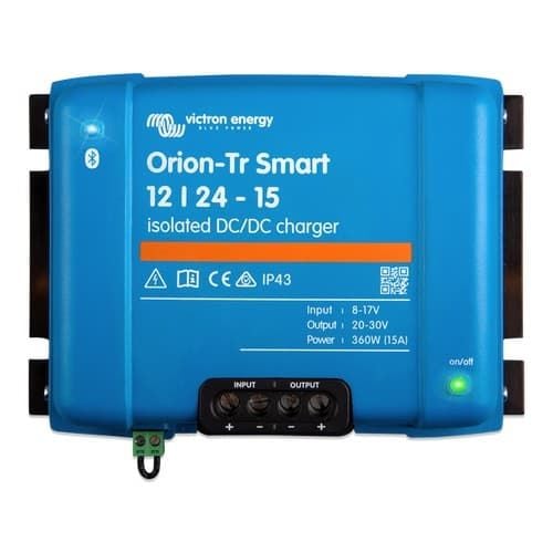 Victron DC-DC Akü Şarj Cihazı İzole Akıllı Orion-Tr Smart Isolated 12/24 15A Battery Charger (ORI122436120)