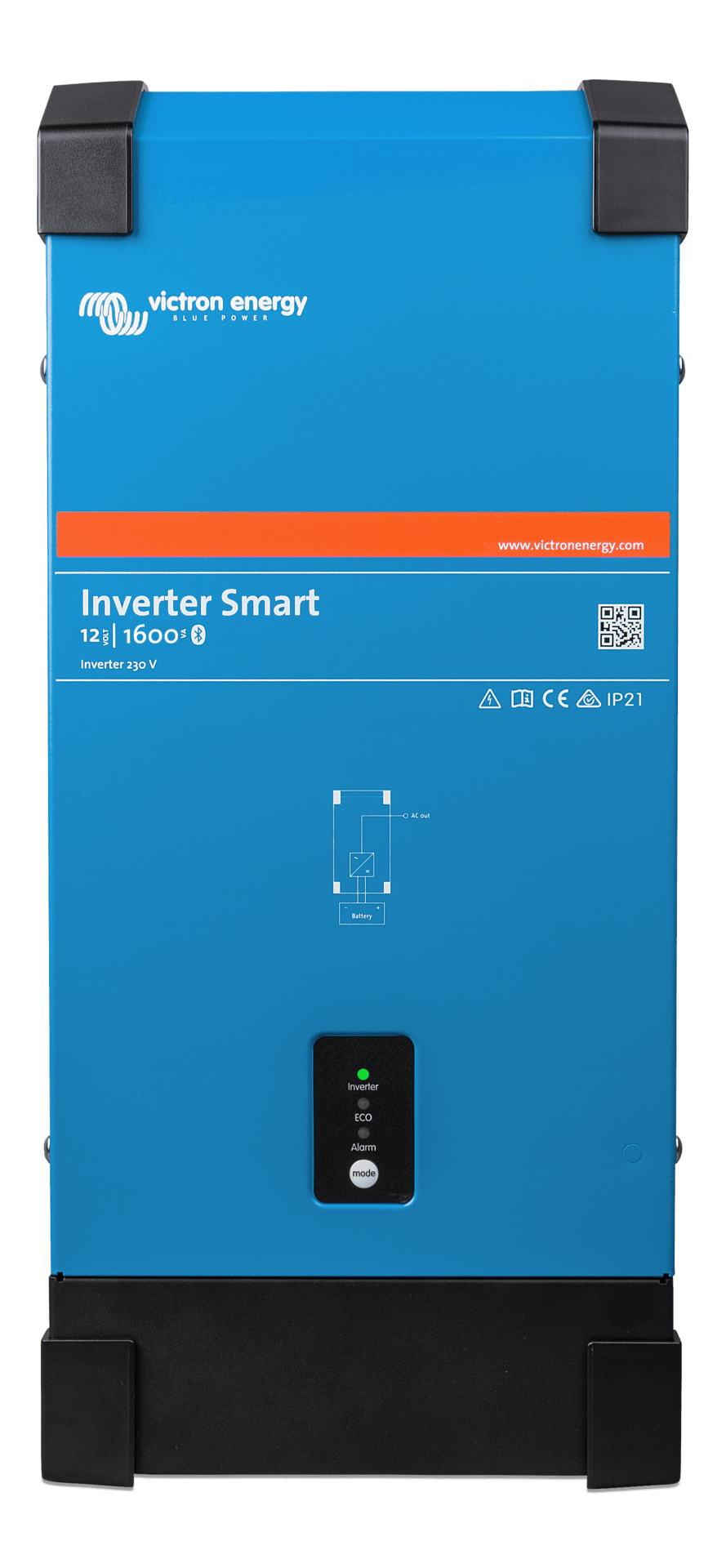 Victron Tam Sinüs İnvertör Phoenix Smart 12/1600 Pure Sine Wave Inverter (PIN122161000)