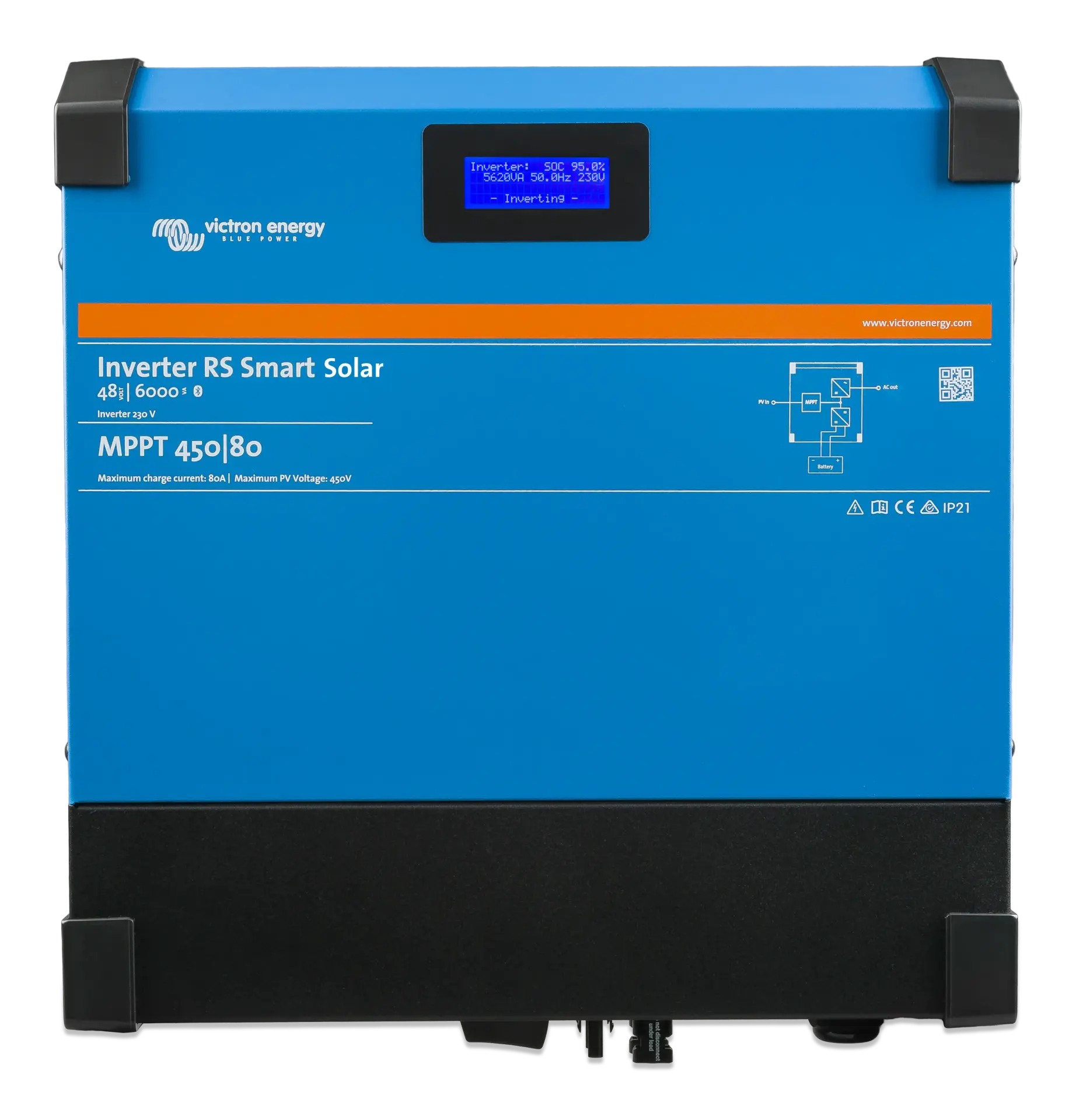 Victron Solar Akıllı İnvertör RS 48/6000 230V MPPT Smart Inverter (PIN482601000)