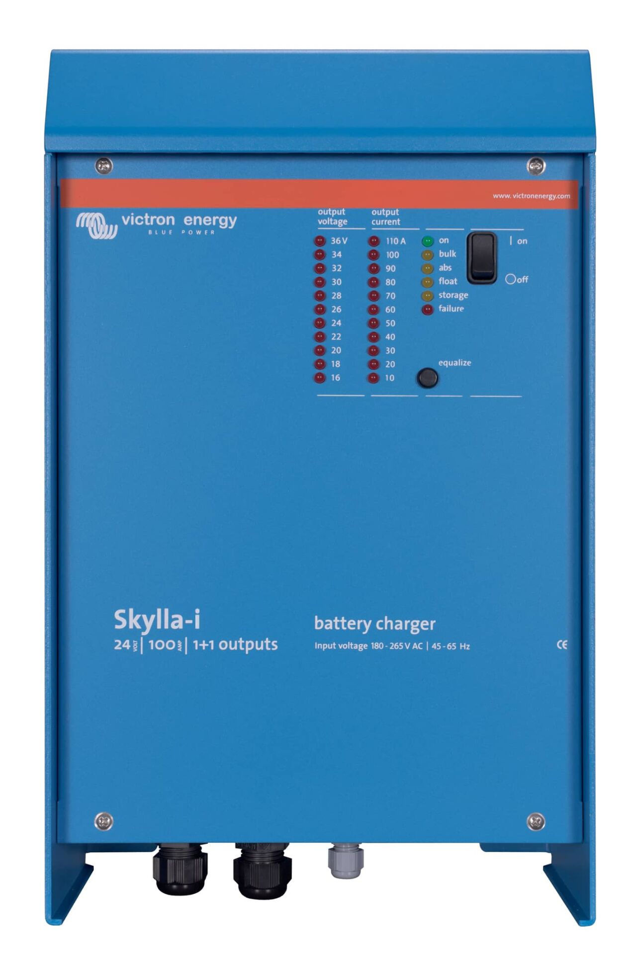 Victron Akü Şarj Cihazı Skylla-i 24V 100A 230V Battery Charger (1+1 çıkış) (SKI024100000)