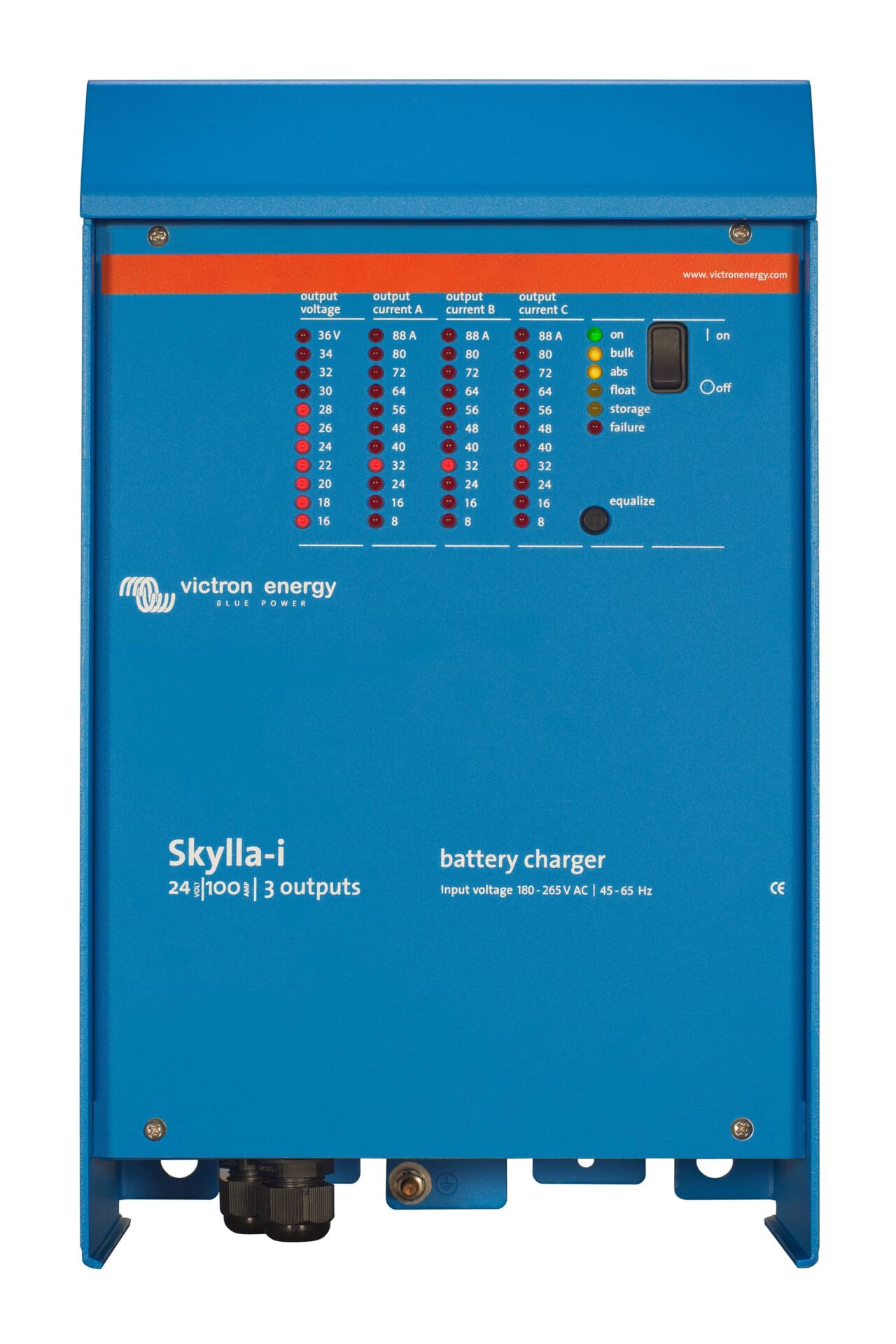 Victron Akü Şarj Cihazı Skylla-i 24V 100A 230V Battery Charger (3 çıkış) (SKI024100002)