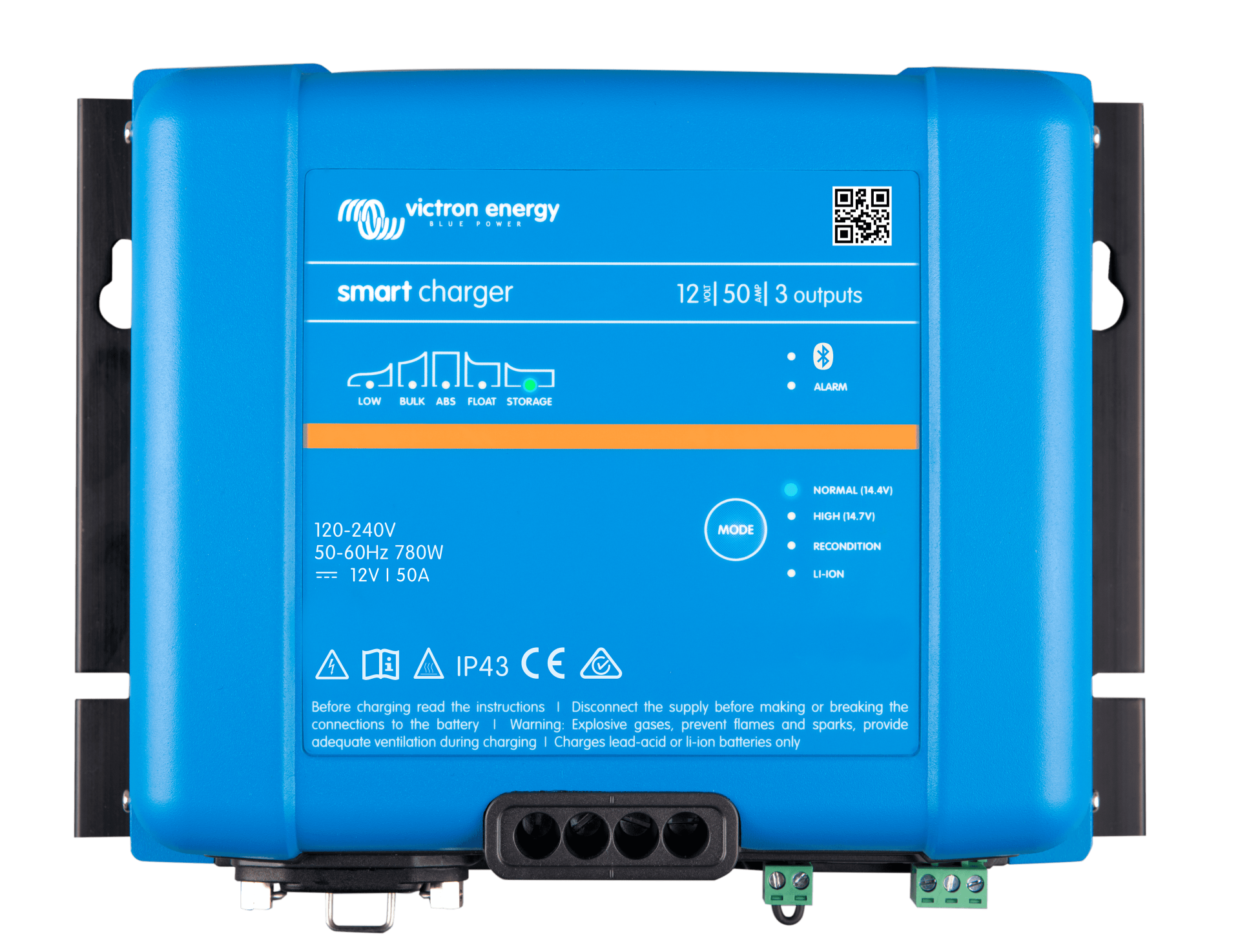 Victron Akü Şarj Cihazı Smart IP43 24V 25A  Battery Charger (3 çıkış) (PSC242553095)