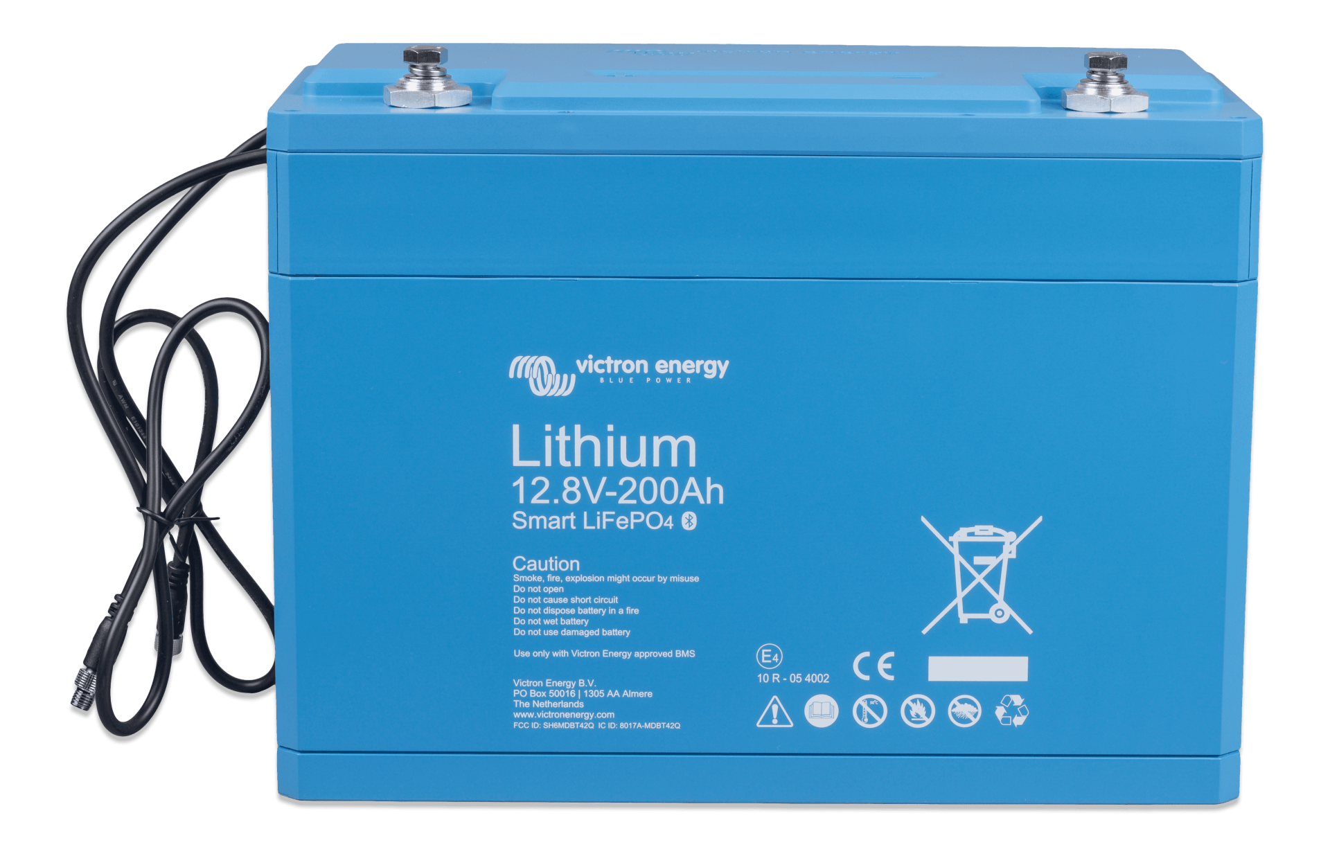 Victron Lityum Akü LiFePO4 Lithium Battery Smart 12,8V/200Ah (BAT512120610)